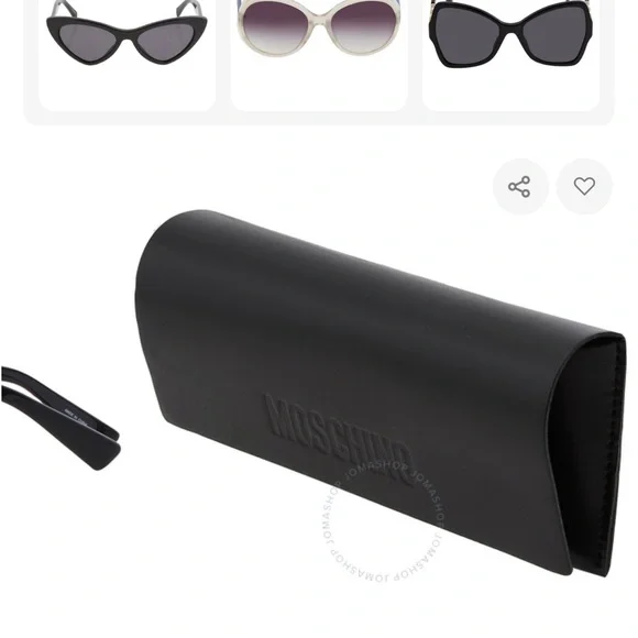 Moschino black cat eye sunglasses - Picture 4 of 8